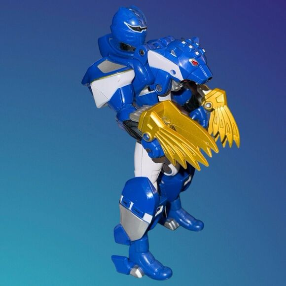 Bandai Power Rangers Jungle Fury Deluxe Blue Jaguar Animorphin Transforms B2 - Picture 2 of 9